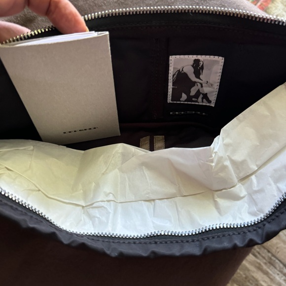 RICK OWENS DRKSHDW belt bag DA02B4427 black/ black NWT Unisex - Picture 3 of 14